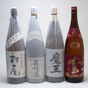 セレクション史上最強芋焼酎福袋4本セット(森伊蔵 村尾 魔王 赤