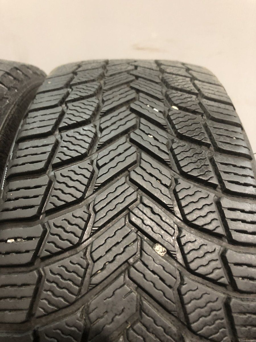 バリ溝!! 17年製 ミシュラン X-ICE 3+ 215/55R17 社外ホイール SPORTECHNIC 17x7J PCD114.3 カムリ等 4本セット 売切!! 