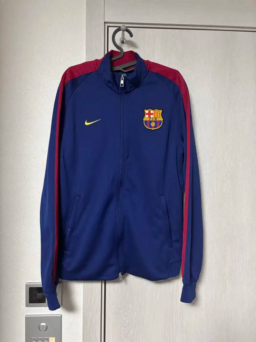 NIKE ナイキ バルセロナ スチームネイビー ビッグロゴ ジャージ L
