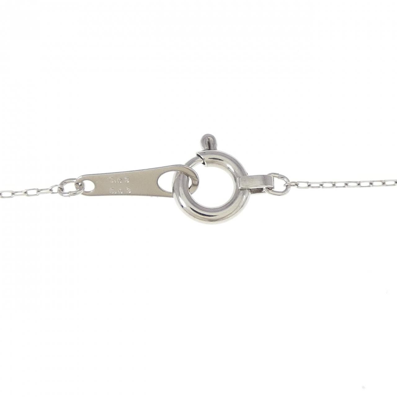 新品】PT900 アウイナイト ネックレス 0.03CT - メルカリ 