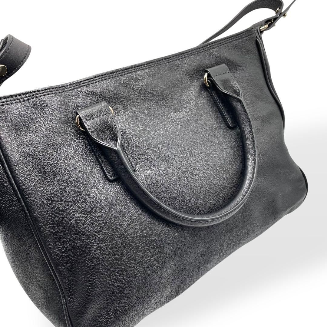 【美品】KATE SPADE 2wayショルダーバッグ・ハンドバッグ 美品 Kate Spade 2way ハンドバッグ ショルダーバッグ レザー