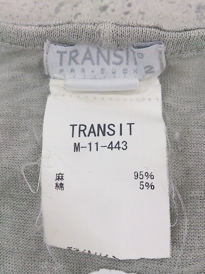 ◇ TRANSIT PAR SUCH トランジット パーサッチ イタリア製