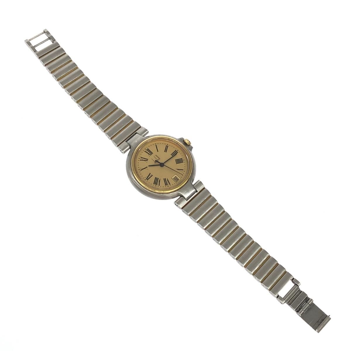 dunhill ダンヒル 腕時計 6 139266 ゴールドカラー/シルバー