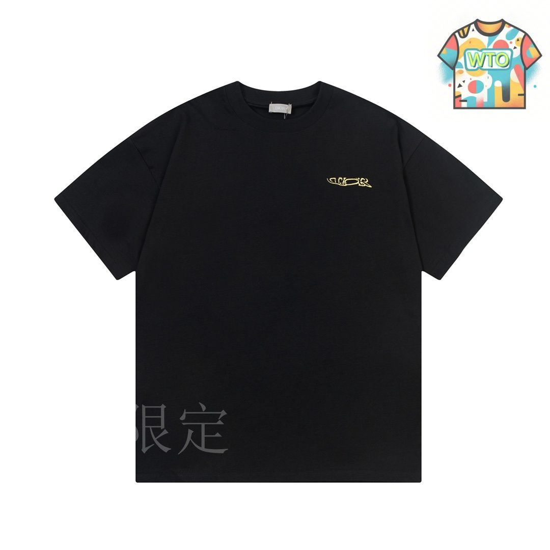 【人気ブラック】ディオール☆刺繍CDロゴ入りTシャツ 入手困難 即完売注意 人気ブラック】ディオール☆刺繍CDロゴ入りTシャツ 入手困難 即