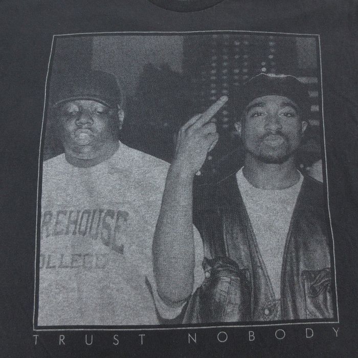古着　tシャツ 2pac ノトーリアス・B.I.G. BIGPAN Snoop Dogg - L 00s TUPAC NOTORIOUS BIG Tシャツ 2PAC ビギーの