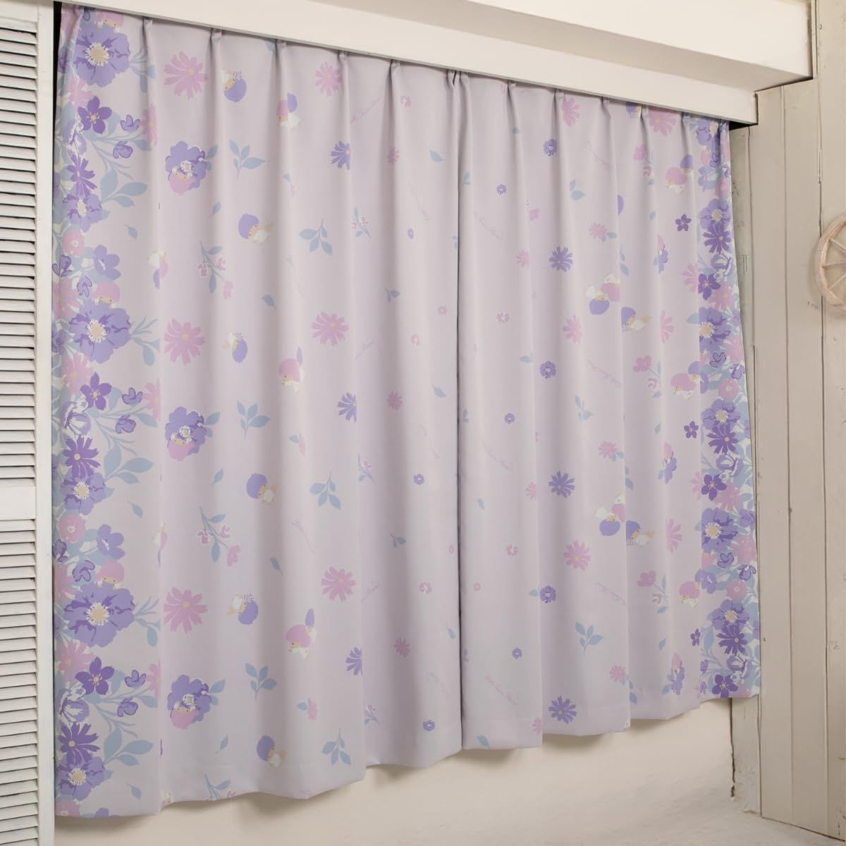 unico 】ドレープカーテン2枚セット JANTY丈187 幅105ベージュ ウニコ