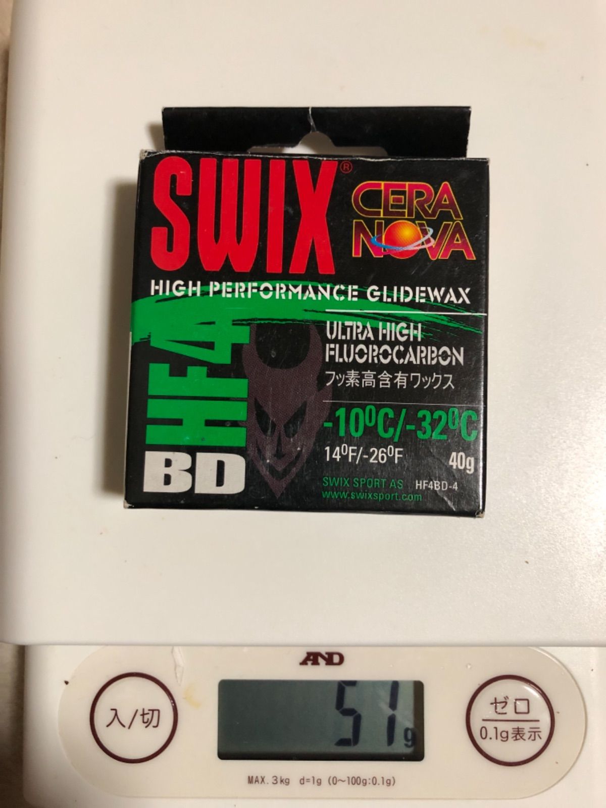 SWIX CERA NOVA 高性能グライドワックスセット SWIX CERA NOVA 高性能