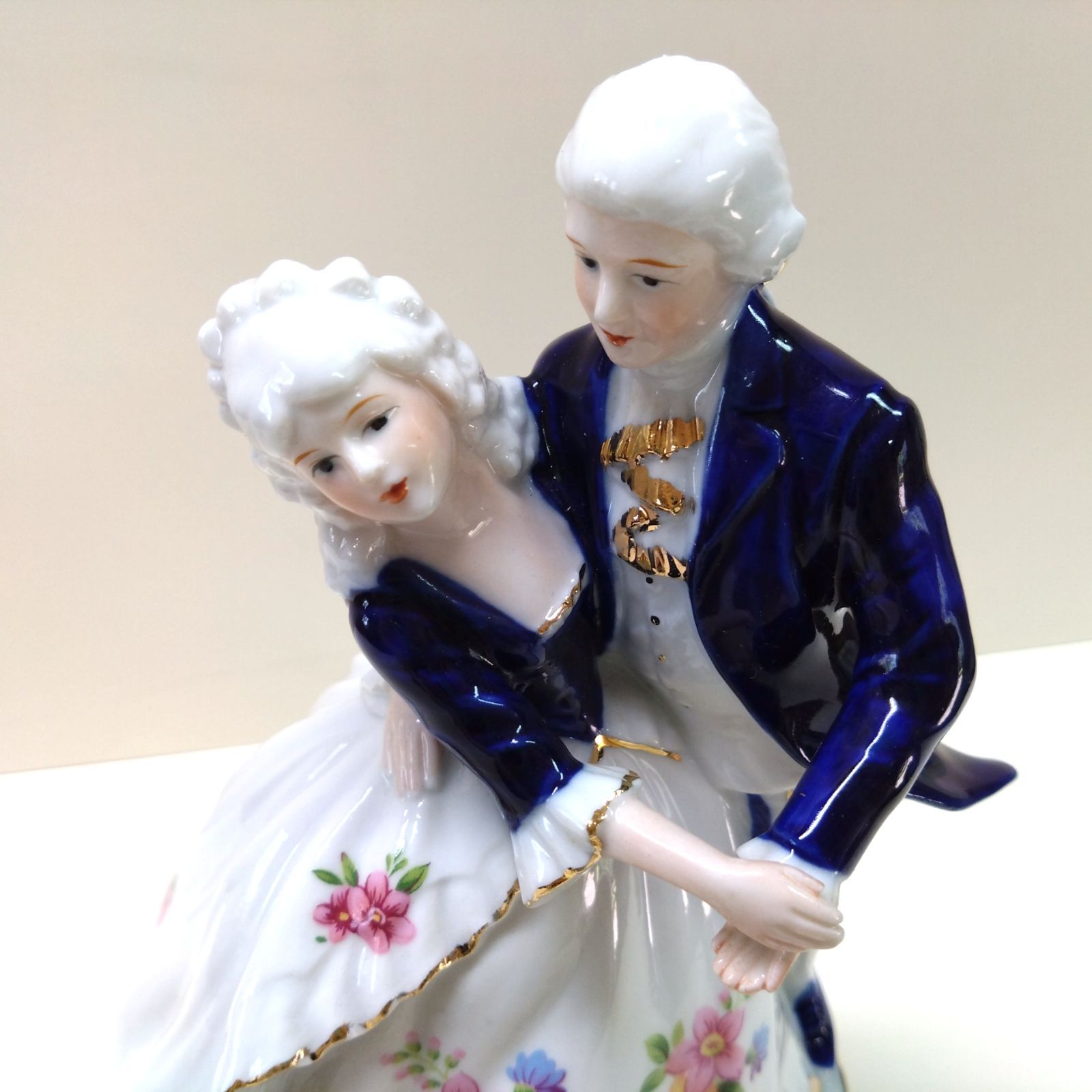 愛の讃歌 オルゴール アンティーク レトロ 陶器 フランス人形風 日本製 Yahoo!オークション - Demain ドマン 陶器人形 オルゴール 愛の