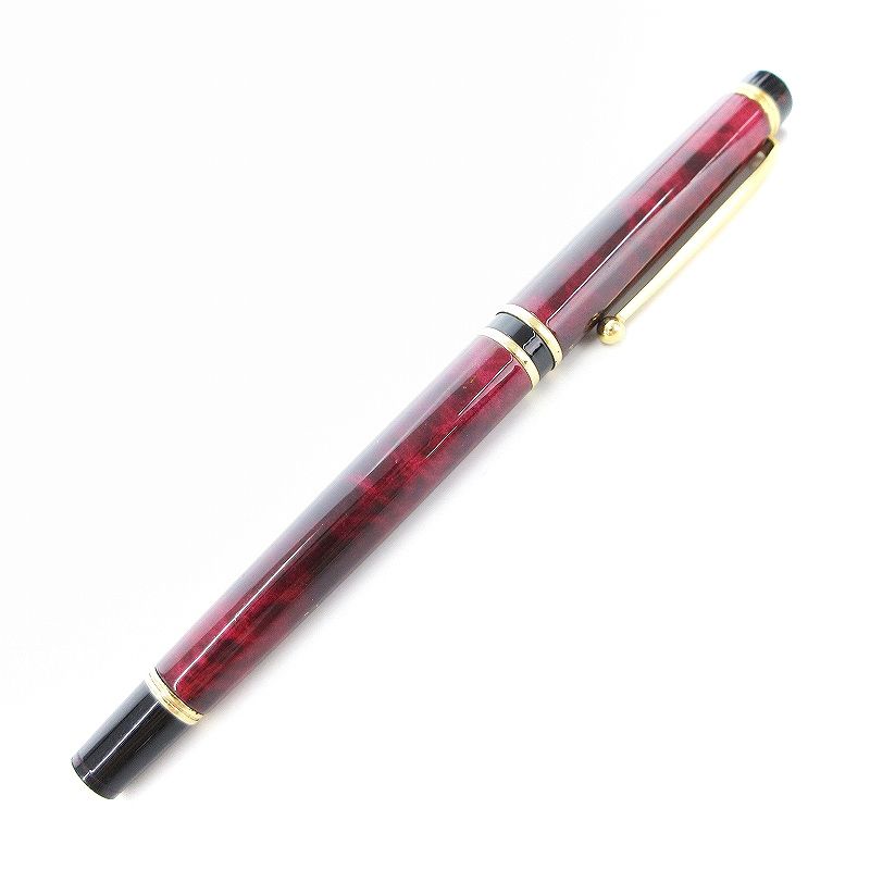 パイロット グランセ 万年筆 14K 585 マーブル レッド /UO - メルカリ