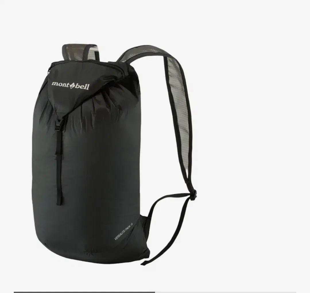 モンベル バーサライトパック 15 バックパック ガンメタル ブラック