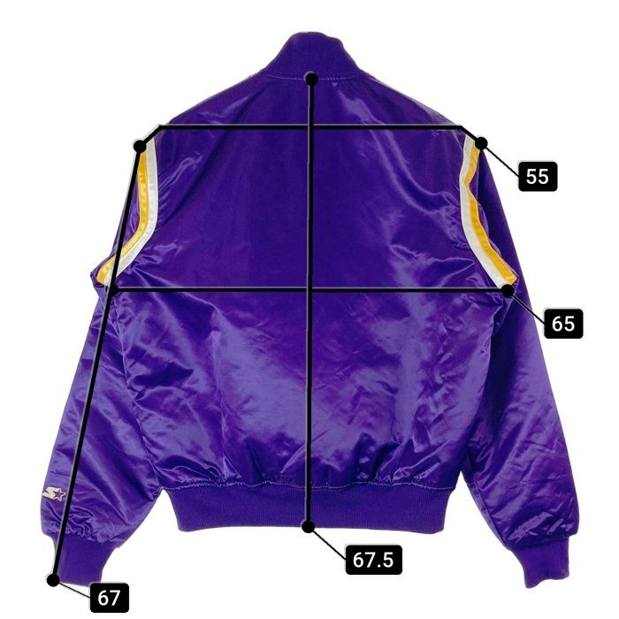 STARTER ロサンゼルス・レイカーズ スタジャン 90年代 USA製 L STARTER