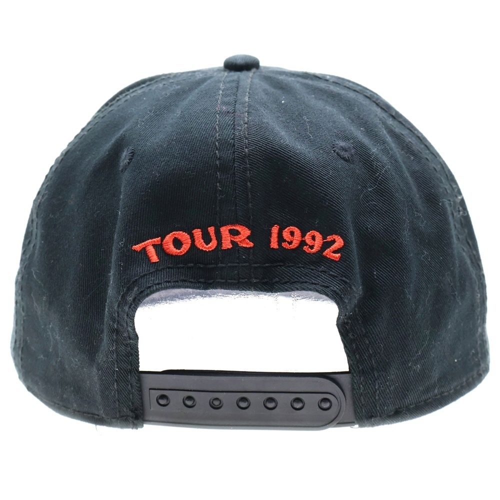Lollapalooza 1992年ツアーキャップ 黒 フリーサイズ Lollapalooza 1992年ツアーキャップ 黒 フリーサイズ - メルカリ