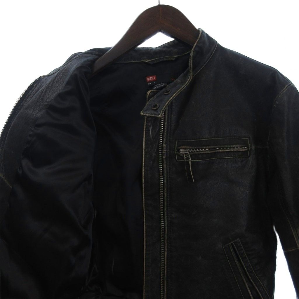 ディーゼル DIESEL ライダースジャケット ブルゾン シングル
