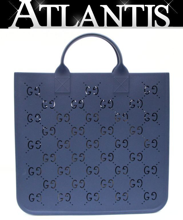GUCCI グッチ チルドレンズ GGラバー トートバッグ グリーン 679365