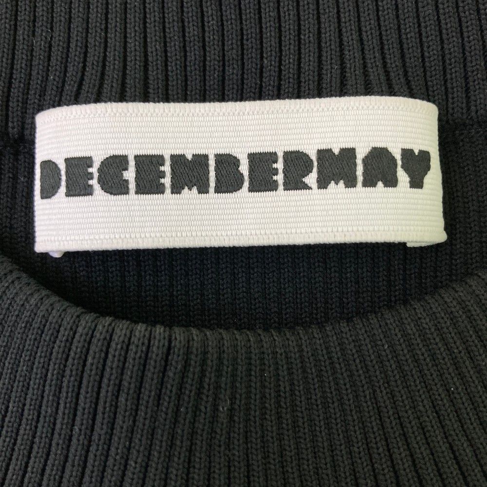 サイズ：XL DECEMBERMAY ディセンバーメイ 半袖 ニットセーター
