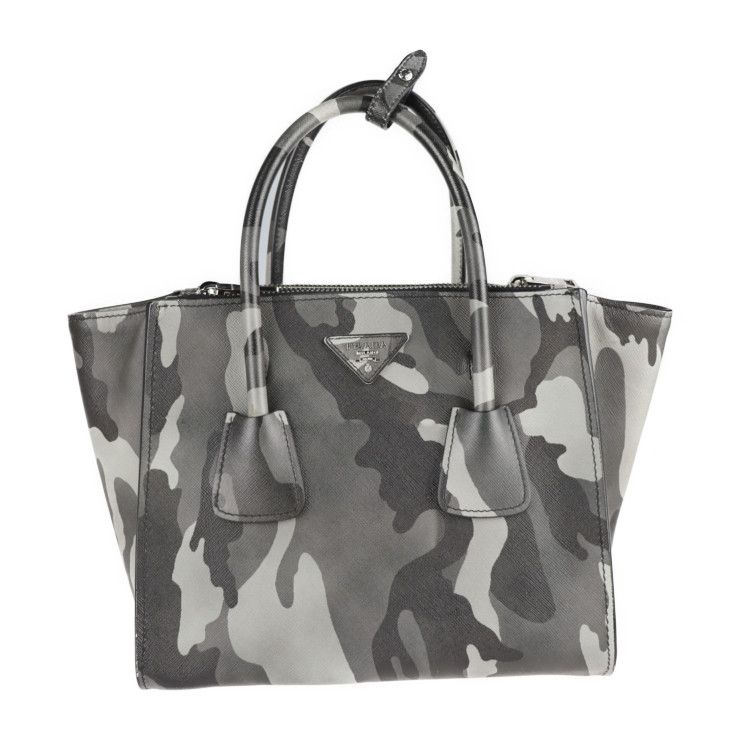 PRADA プラダ ハンドバッグ B2625P レザー MARMO DIS CAMO 
