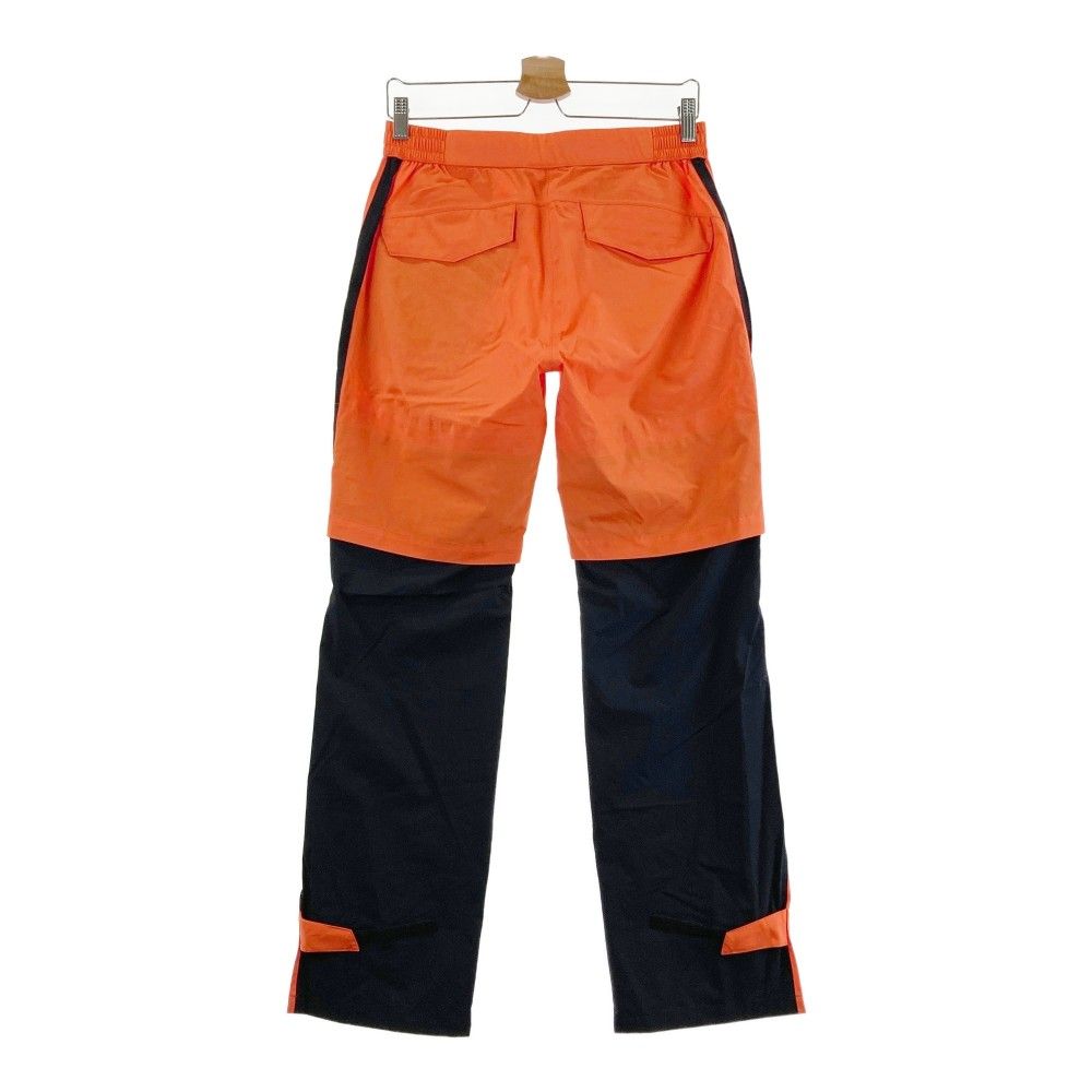 美品！　DESCENTE レディース ゴルフ　 レインウェア オレンジ サイズ：L DESCENTE GOLF デサントゴルフ レインパンツ オレンジ系