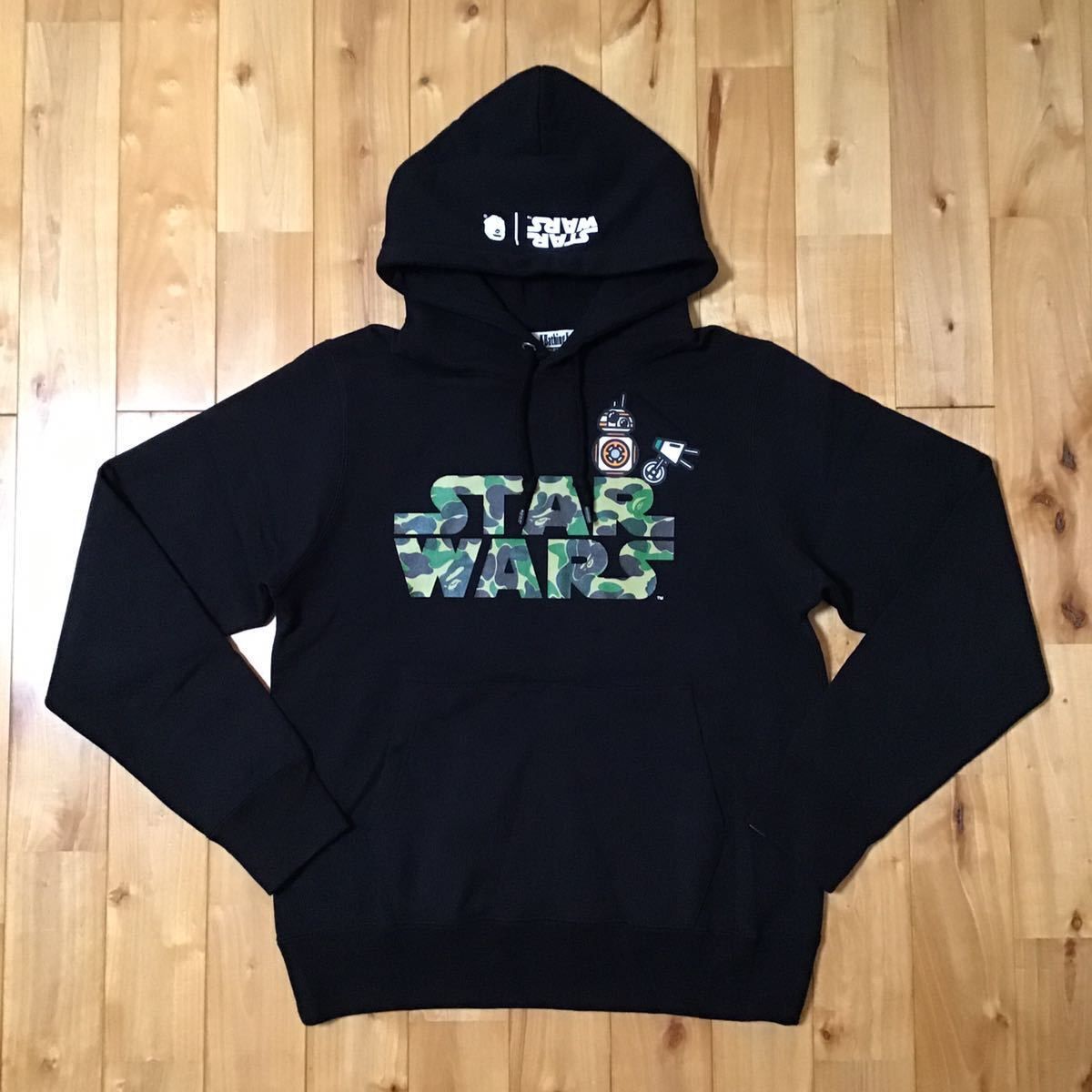 スターウォーズ ABC camo パーカー BAPE ベイプ ape エイプ