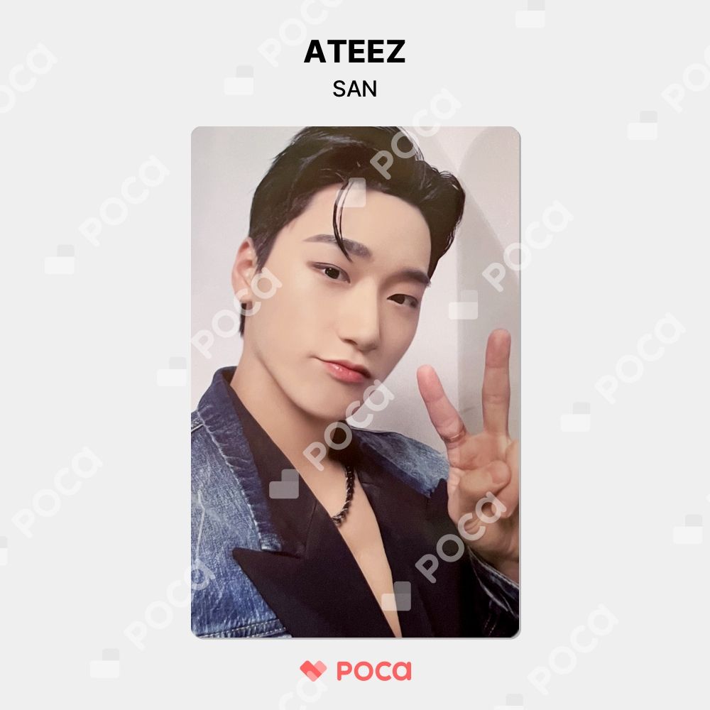 【値下げ】ATEEZ サン　トレカ　soundwave ATEEZ アチズ Soundwave トレカ サン - メルカリ