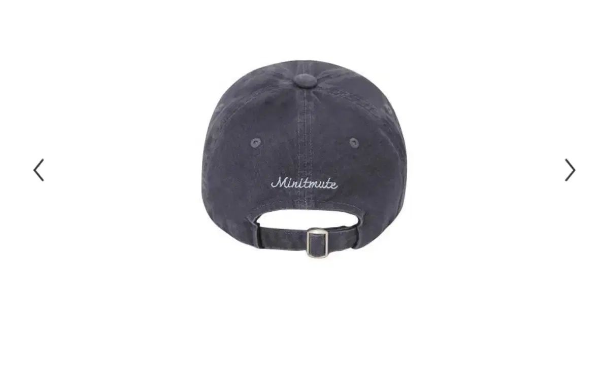 MINITMUTE(ミニミュート) M ボールキャップ ウォッシュ ネイビー