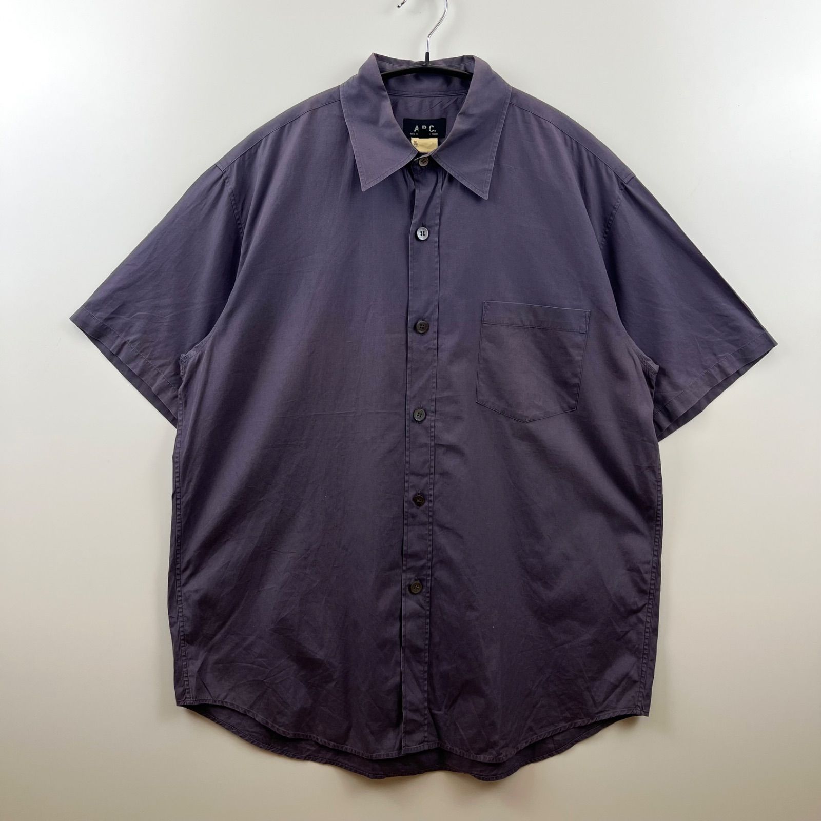 レア A.P.C. アーペーセー 90-00s ヴィンテージ スキッパー シャツ