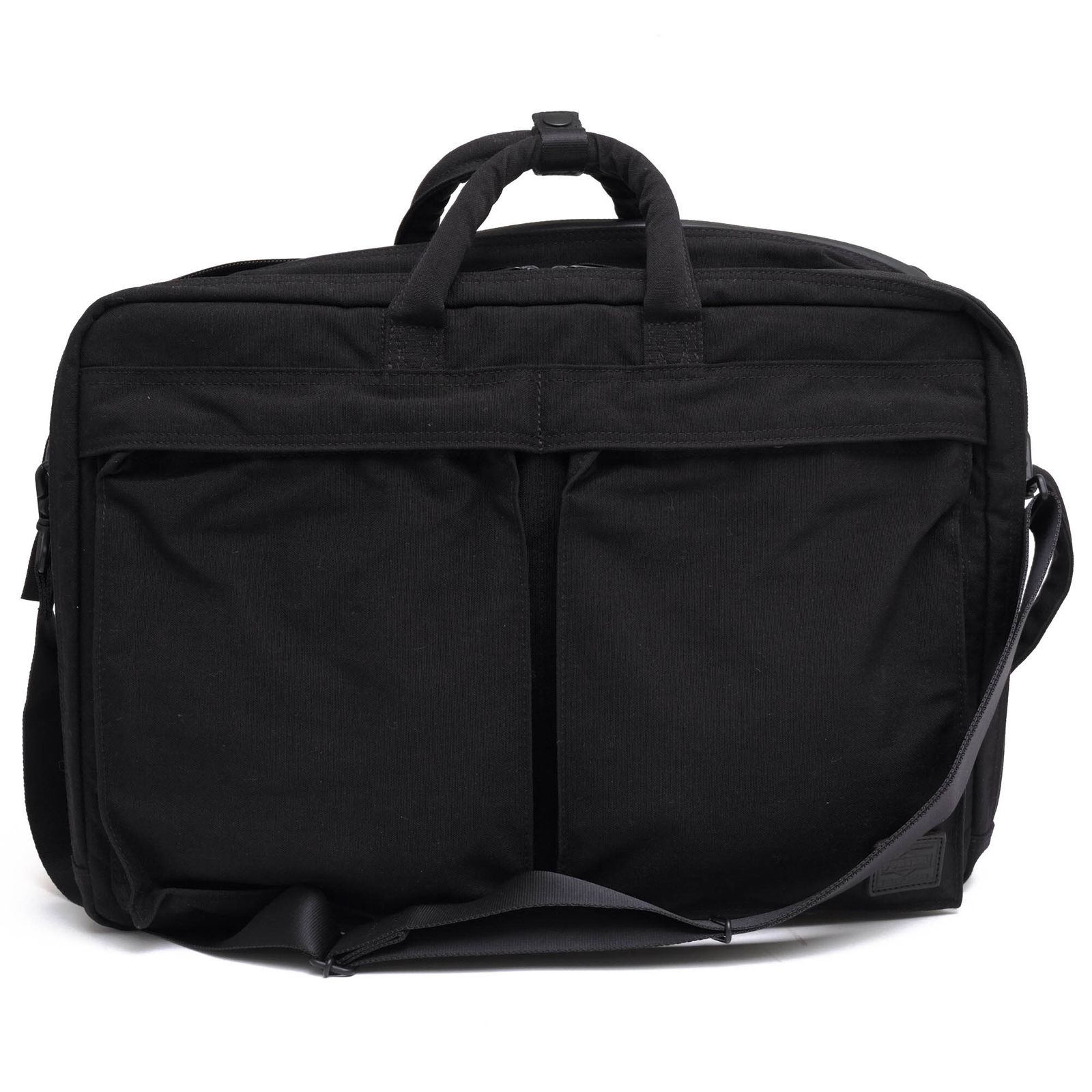 美品 PORTER ビジネスバッグ 2WAY ショルダー付き ブラック 吉田