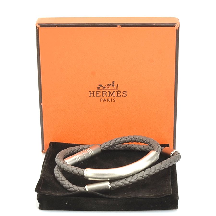 エルメス HERMES ブレスレット トーテム ドゥブルトゥール ブラック