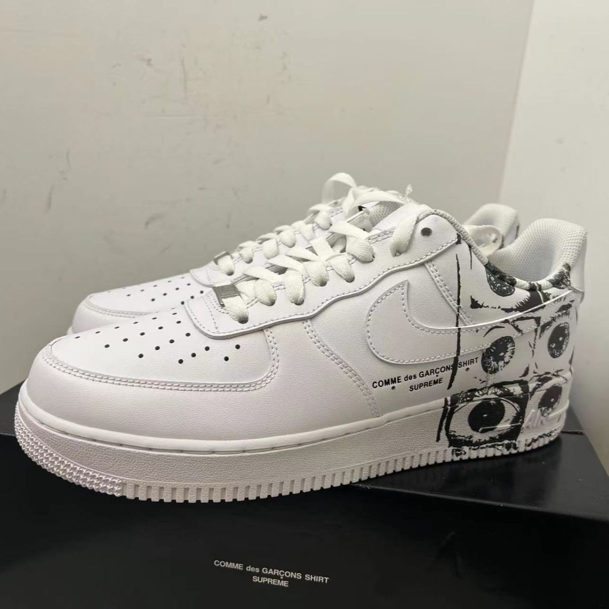 ナイキCDG x Nike Air Force 1 Comme des Garconsスニーカー