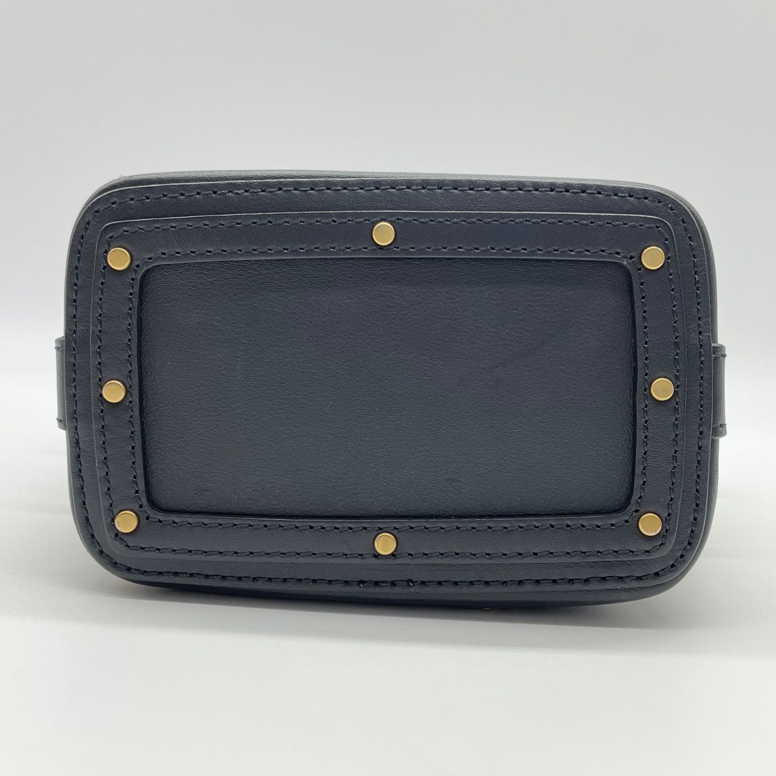 ○Chloe クロエ Roy ロイ レザー ミニバケットバッグ