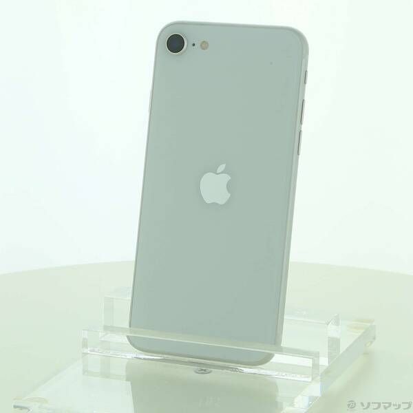 中古品〕 iPhone SE 第2世代 128GB ホワイト MXD12J／A SIM