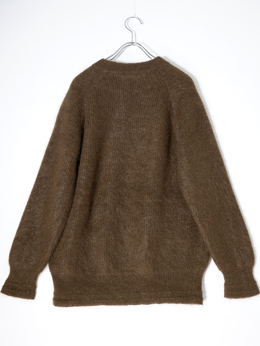 PHIGVEL MAKERS & Co./フィグベル MOHAIR KNITキッドモヘア クルーネックニット【1】【MKNA73795】