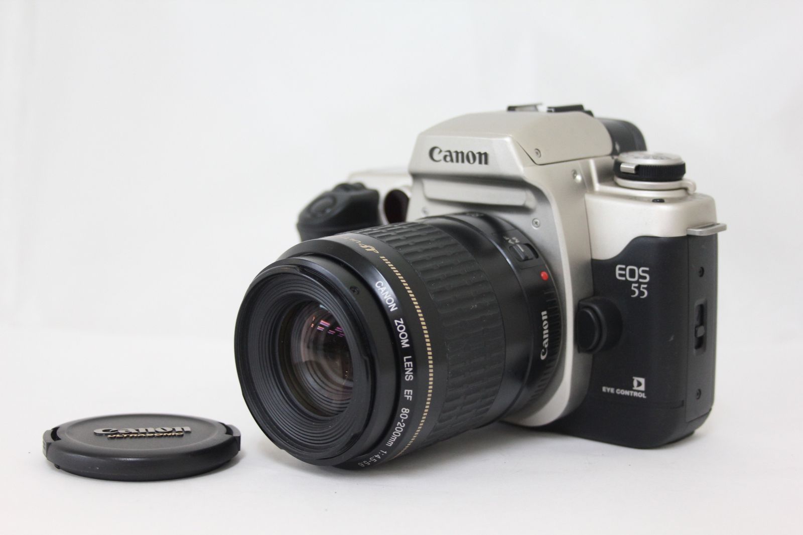 返品保証 キャノン Canon EOS 55 EF 80-200mm F4.5-5.6 ボディレンズセット M5731