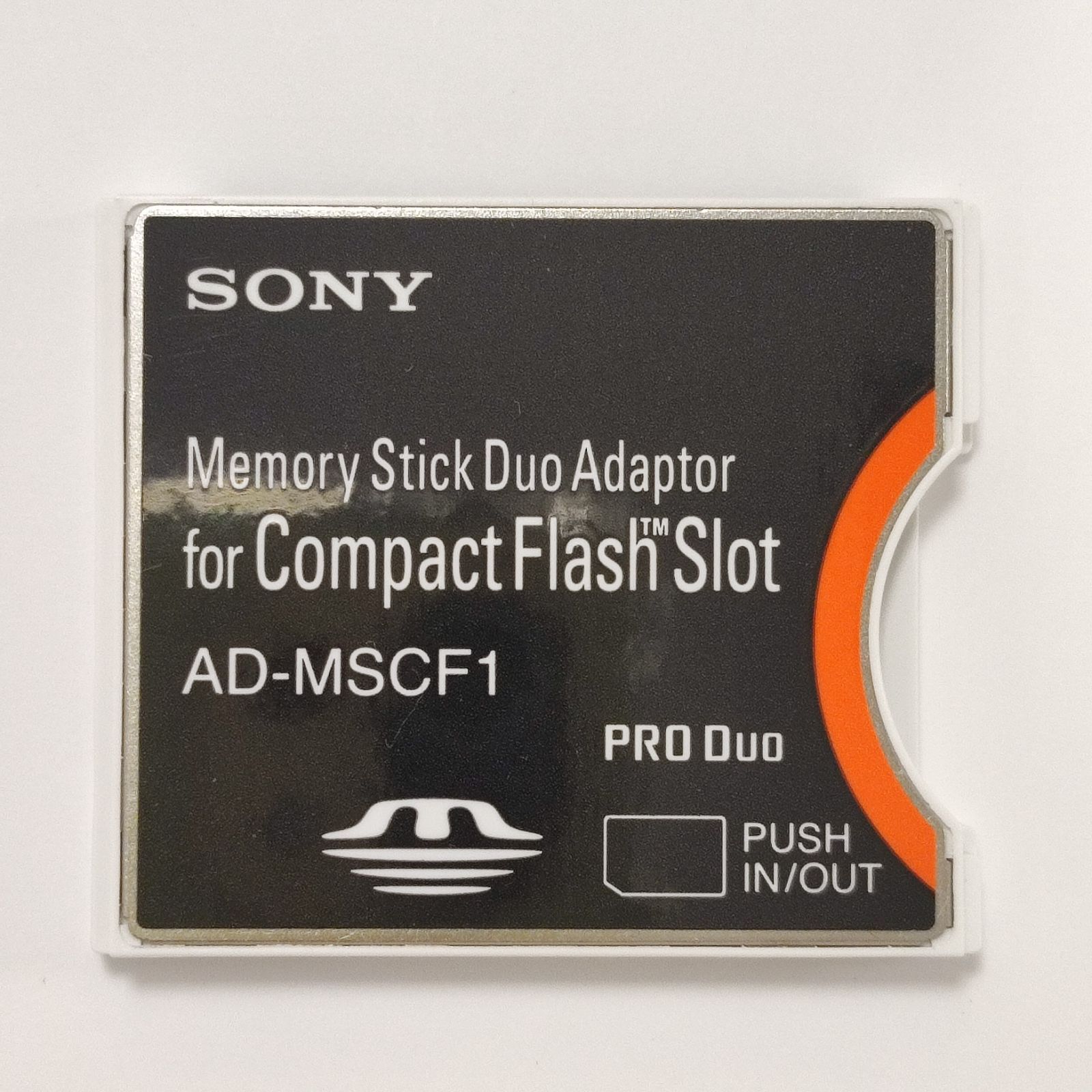 希少 SONY メモリースティック デュオ アダプター AD-MSCF1 【公式通販】