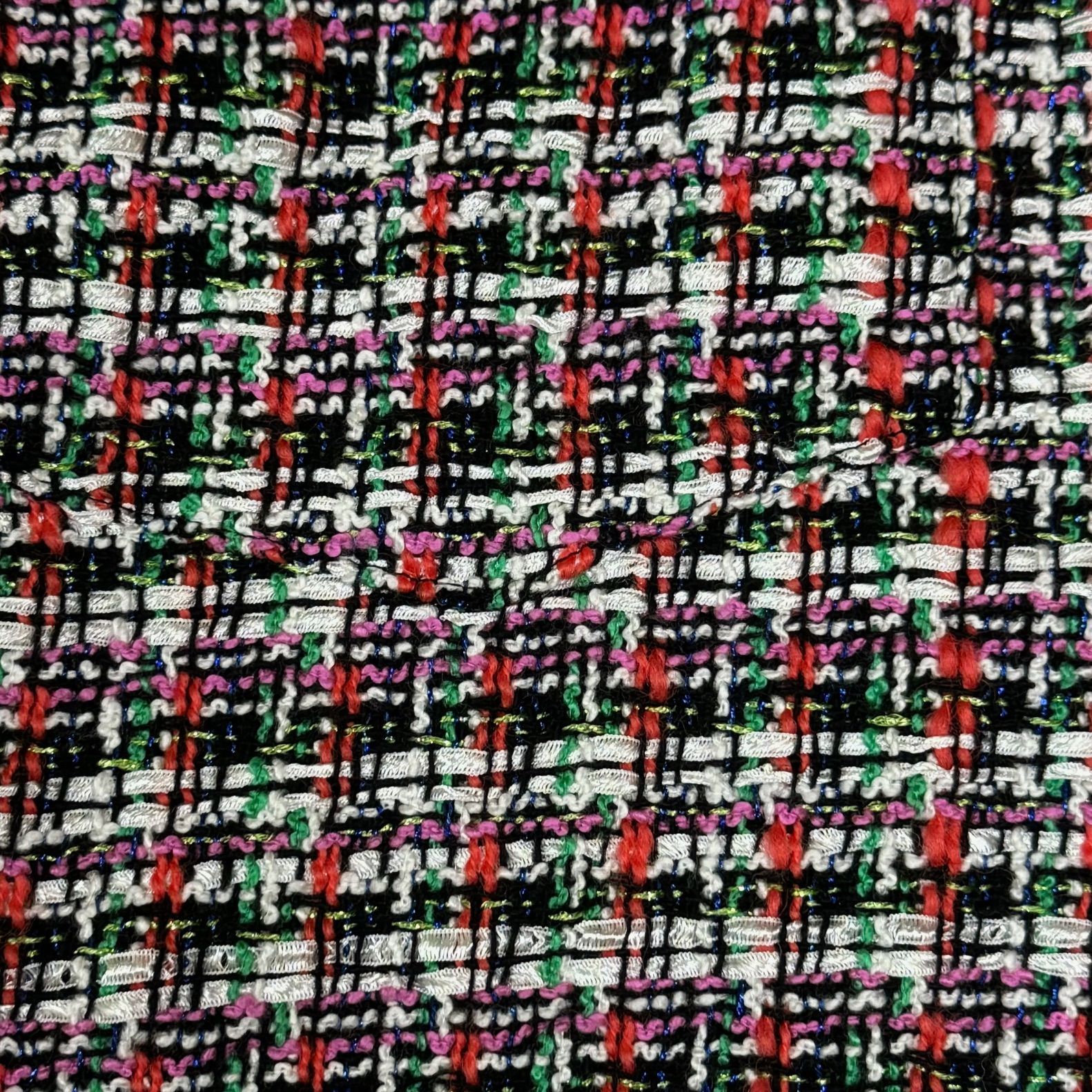 美品 INNOCENCE NYC TWEED SHIRT ツイードシャツ イノセンス XL 63733A