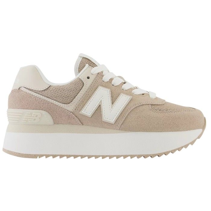 ニューバランス WL574Z SM スニーカー ライトブラウン レディース 厚底