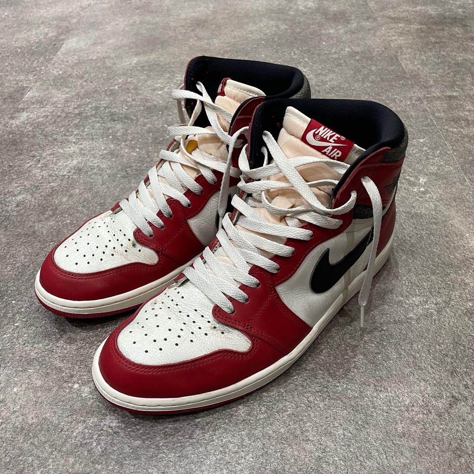 国内正規 NIKE AIR JORDAN 1 RETRO HIGH OG CHICAGO LOST u0026 FOUND ナイキ エアジョーダン 1 ハイ  シカゴ ロストファウンド スニーカー DZ5485-612 29cm 57611A - メルカリ