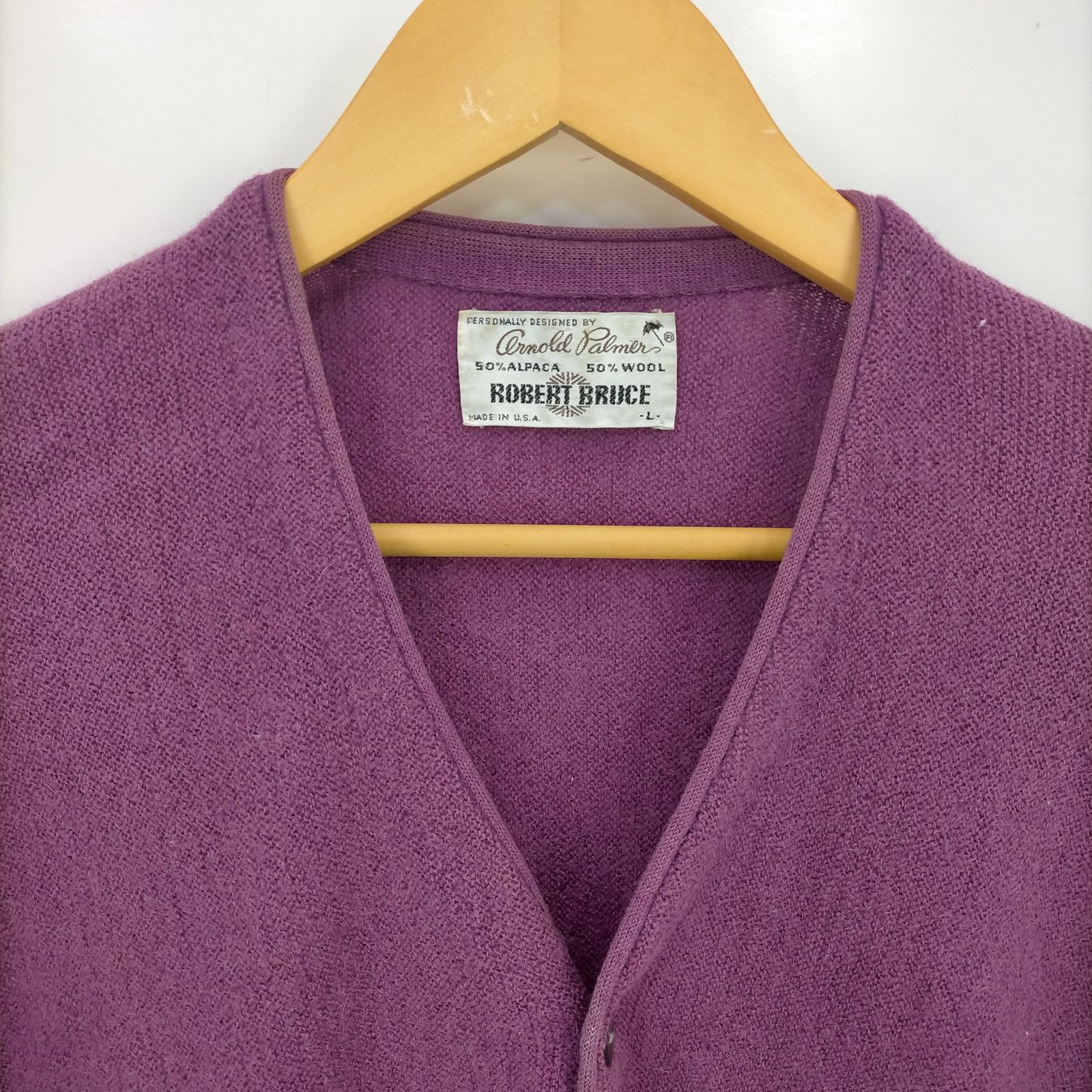 ロバートブルース ROBERT BRUCE 70s USA製 アルパカ混 ウール