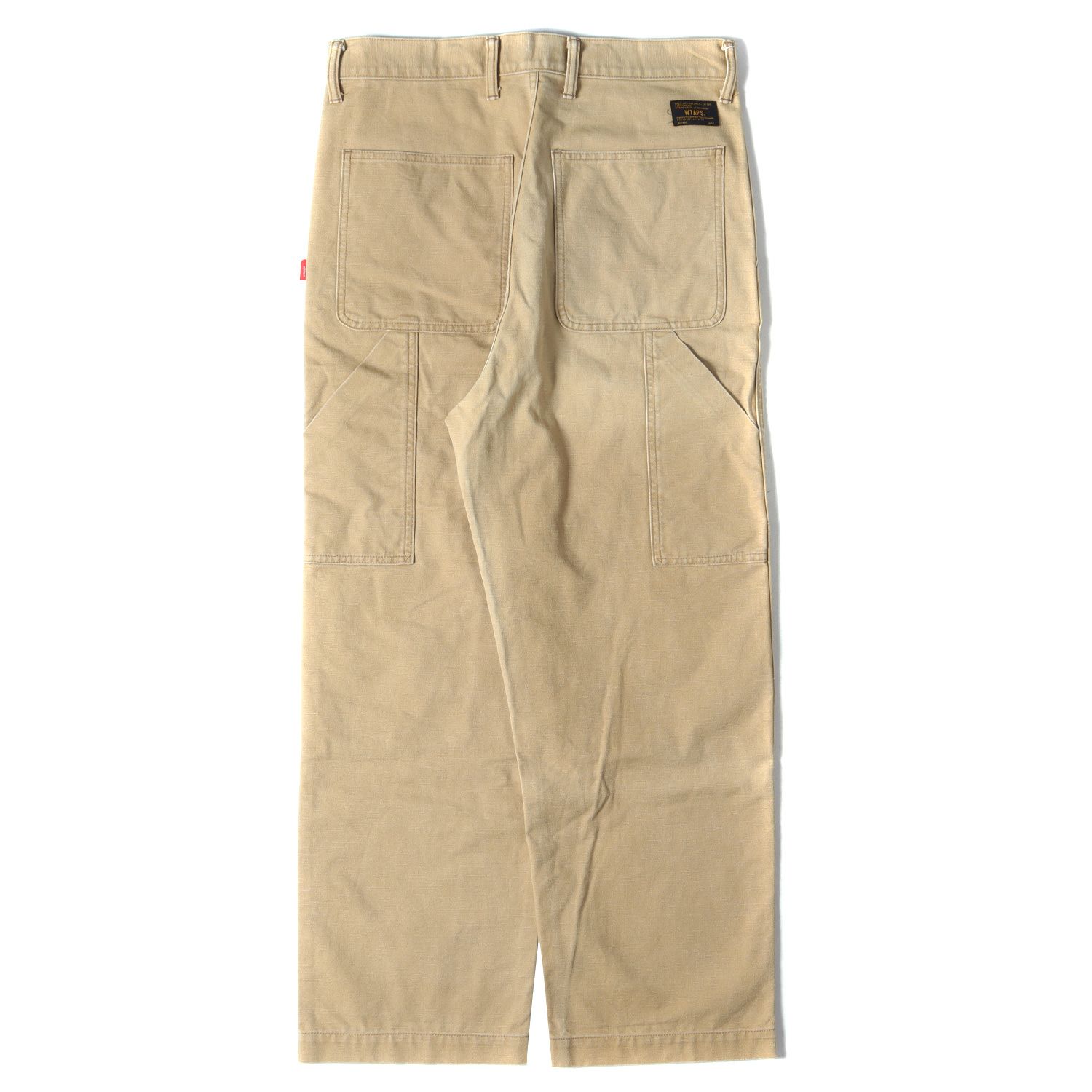 WTAPS ダブルタップス パンツ サイズ:M 17AW コットンダック ペインター ワークパンツ ARMSTRONG / TROUSERS ベージュ  ボトムス ズボン【メンズ】 - メルカリ