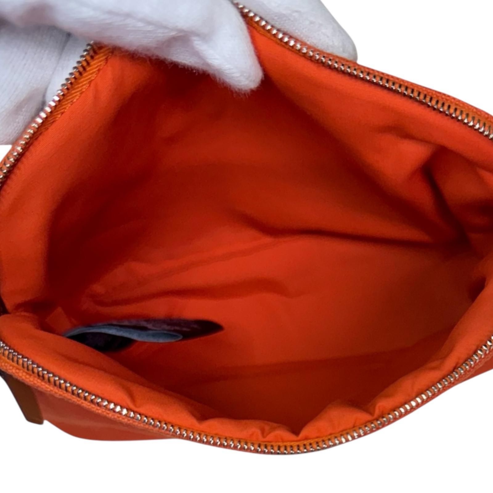 エルメス ボリードポーチミニ コスメポーチ ポーチ コットンキャンバス  