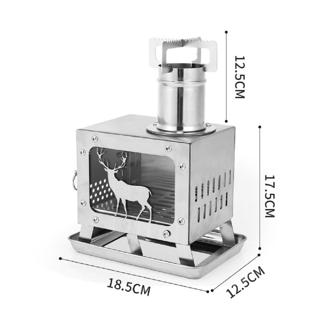 屋外 小型焚き火台