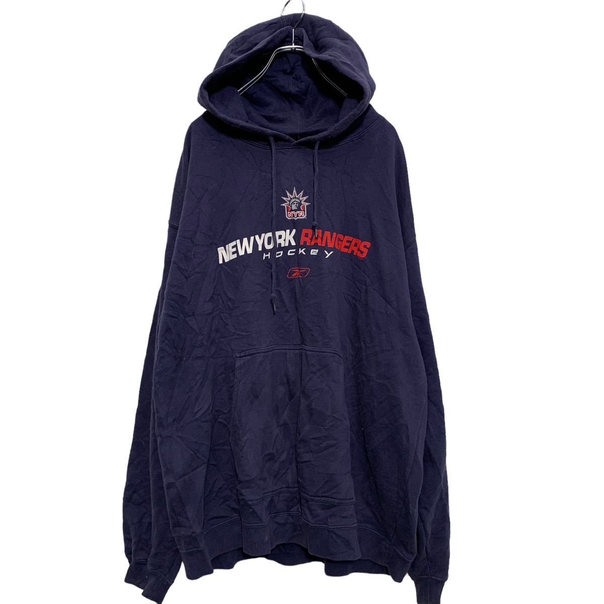 Reebok Printed Sweatshirt Hoodie XL Navy Reebok Lined NYR Pullover Pockets  Vintage Clothing Wholesale American Purchase a602-5152 - Remambo u0026 Mercari