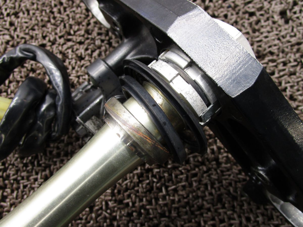 YZF-R1 倒立 トップブリッジ ステム メインキーセット △A1944！タンク