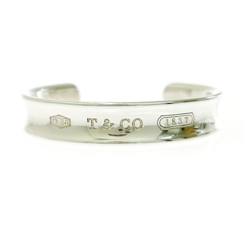 中古】TIFFANY&Co. ティファニー シルバー 1837 ナロー バングル 中古】TIFFANY&Co. ティファニー シルバー 1837 ナロー バングル