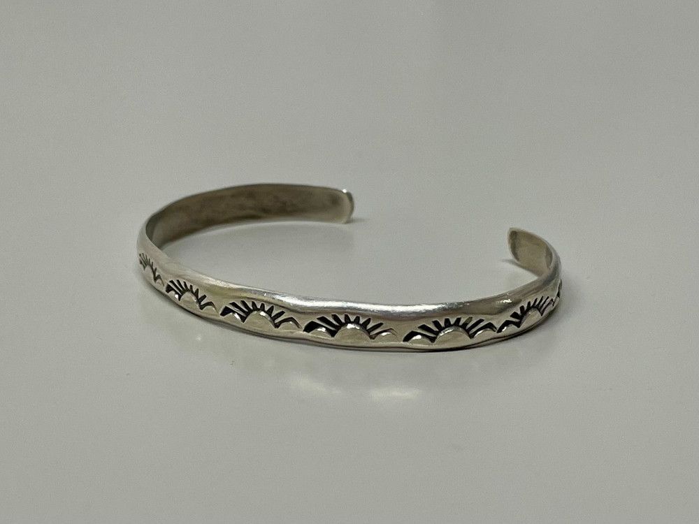 インディアンジュエリー ナバホ族 バングル ピアス コンチョ ２点セット