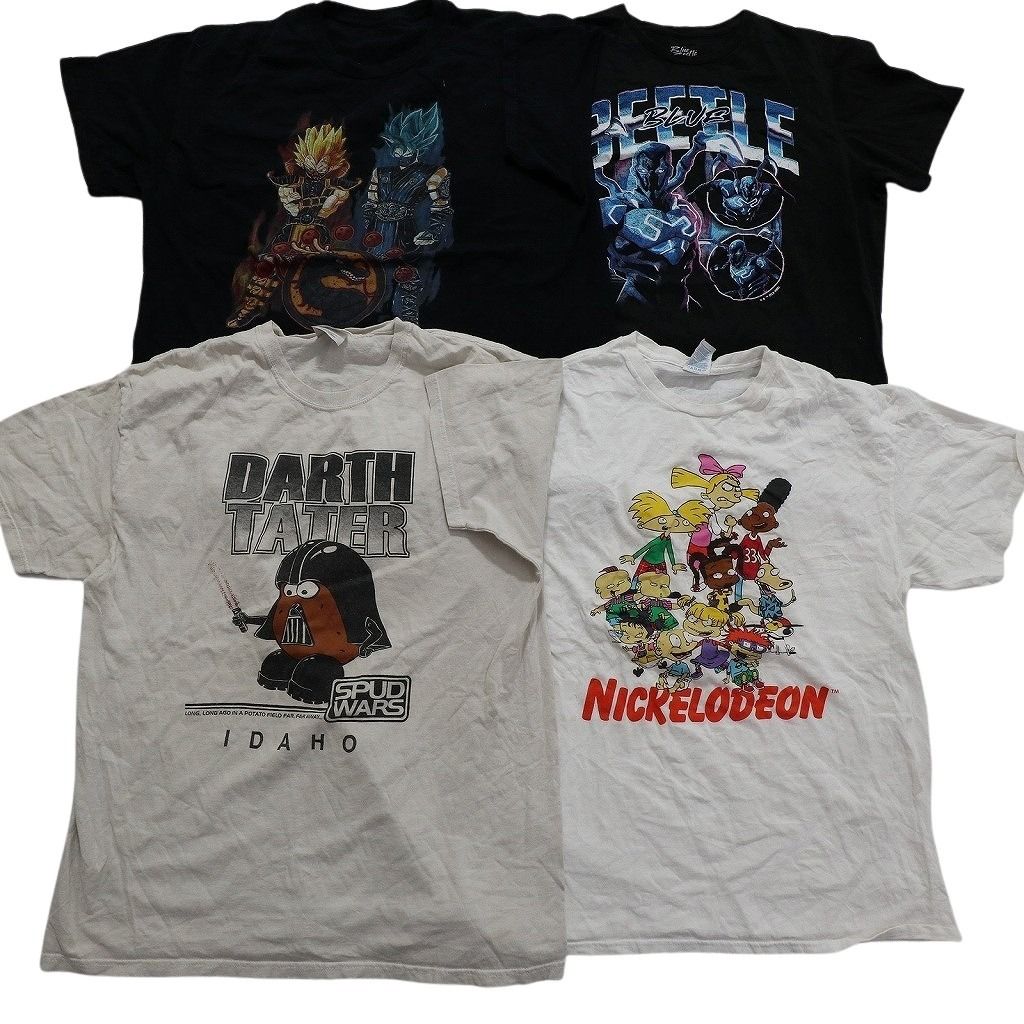古着卸 まとめ売り キャラクター 半袖Tシャツ 16枚セット