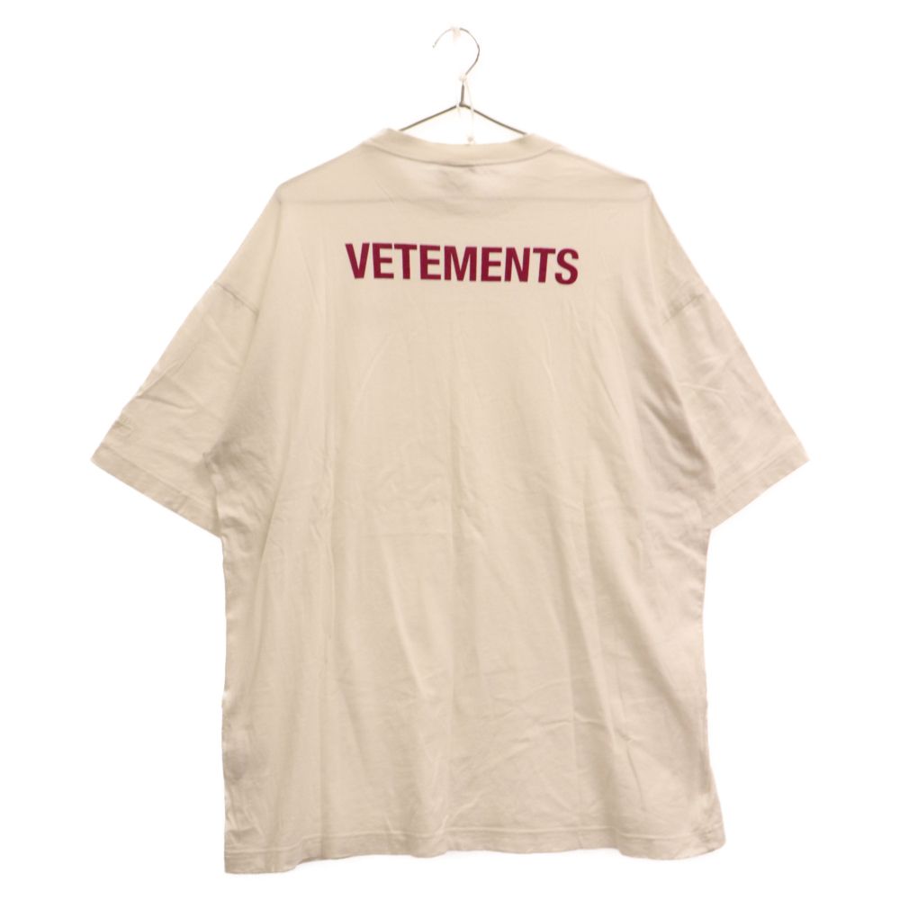 VETEMENTS (ヴェトモン) 18SS STAFF TEE MSS18TR30 スタッフロゴ 半袖T