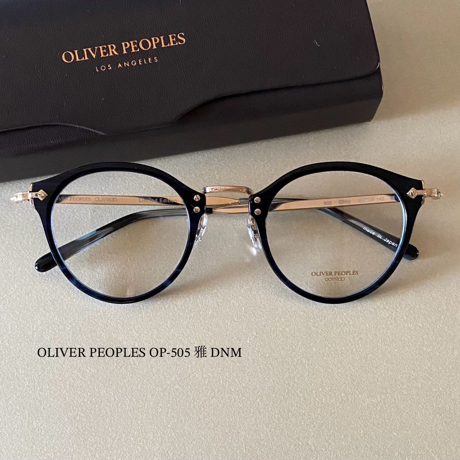 OV437 新品 OLIVER PEOPLES OP-505 雅 メガネ オリバーピープルズ 