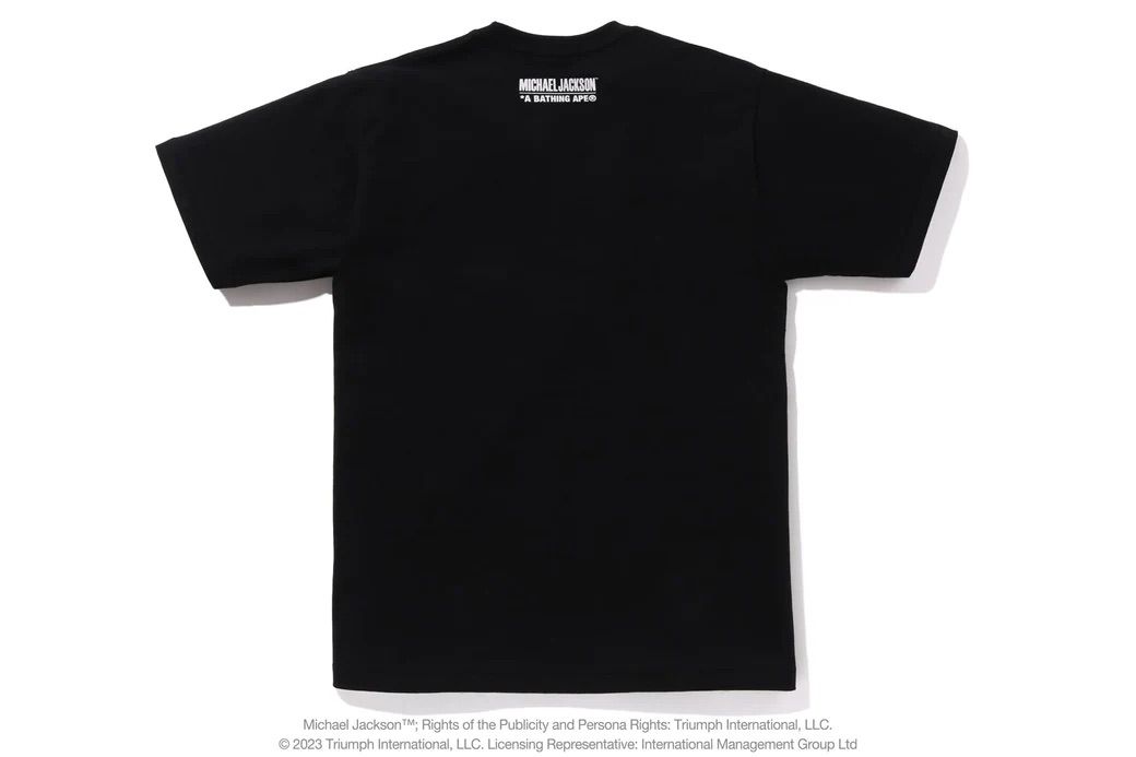 BAPE X MICHAEL JACKSON ALBUM JACKET APE HEAD TEE 黒 2XL - メルカリ