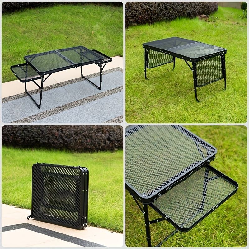 120cm アウトドア テーブル キャンプ BBQ コンパクト ポータブル タンスのゲン 10日P16%〜 アウトドアテーブル 折りたたみ 120cm