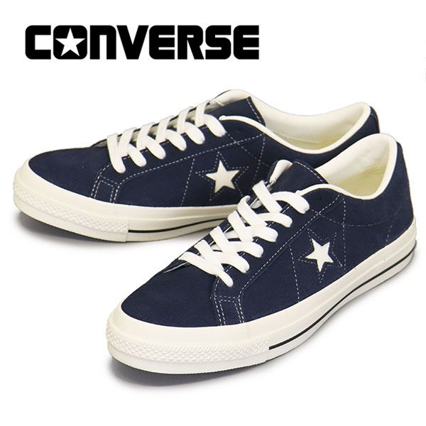 CONVERSE コンバース 35200862 ワンスター スエード ネイビー CV118 US9-27.5cm